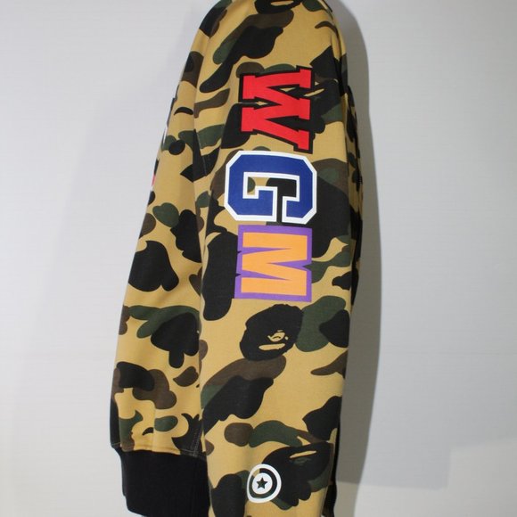 •Bape Yellow Camo Bomber Jacket• - Picture 6 of 8